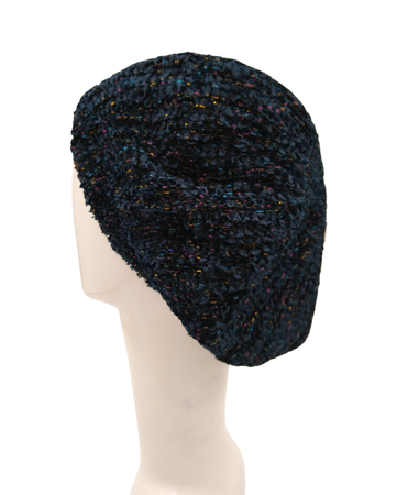 SG SG04-WL-LUR-NM Navy Multi Lurex Lined Chenille mysellingerei.com